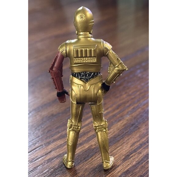 C3PO Star Wars Hasbro Vintage Action Figure RED ARM 2013 The Force Awakens 3.5” - Picture 2 of 2